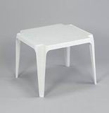 Dìtský plastový stolek bílý