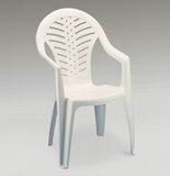 Stohovatelná plastová židle Ocean - bílá