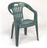 Zahradní plastová židle Piona - zelená