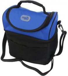 Chladící taška Lock 26x25x16cm, èerná/modrá - zvìtšit obrázek