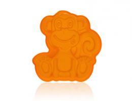 Silikonová forma opièka 19,5x19,5x4,7cm Culinarie orange