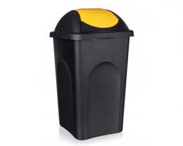 Koš odpadkový MP 60 l, žluté víko